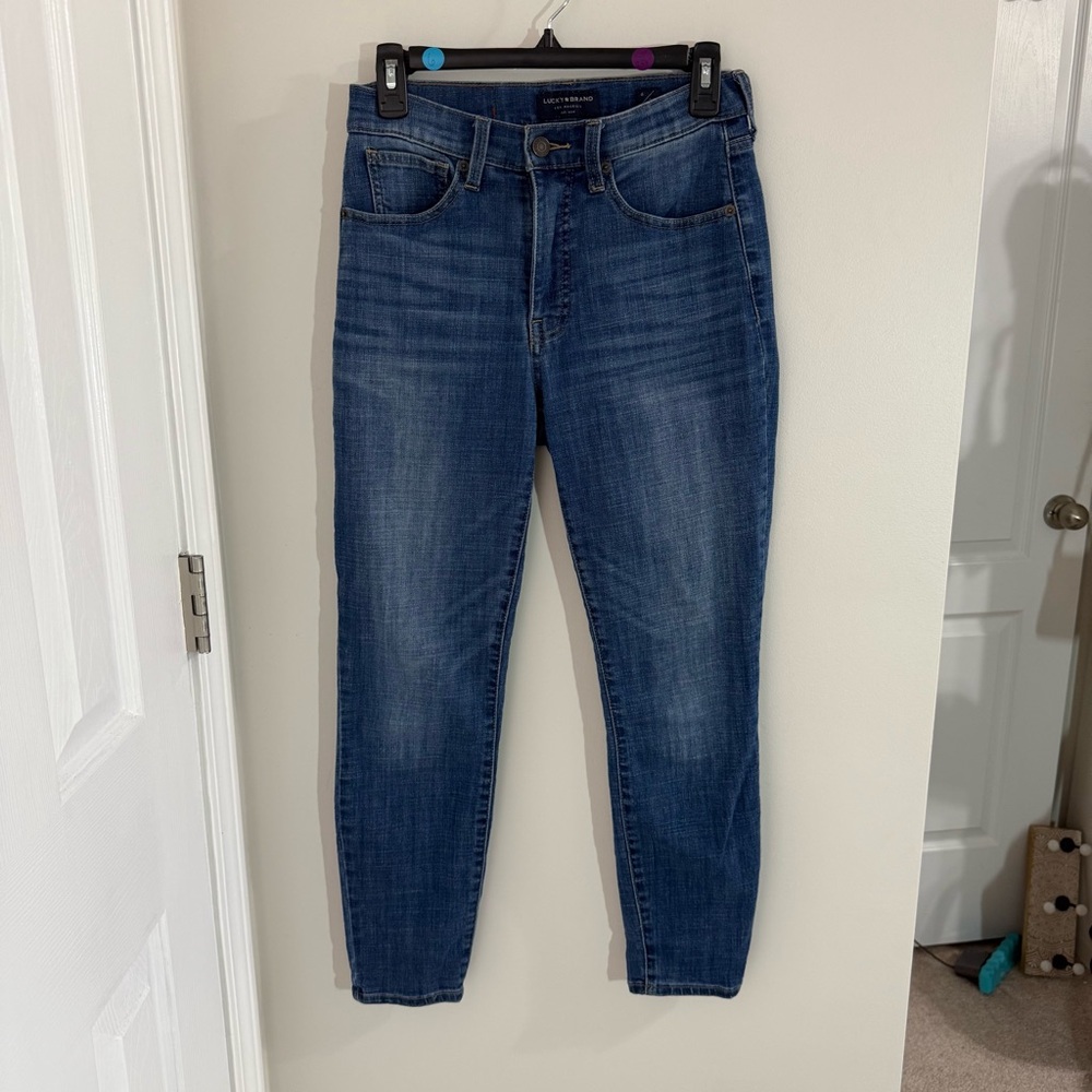 Lucky Brand Women's High Rise Skinny Bridgette Jeans Size 6 with 26” inseam
